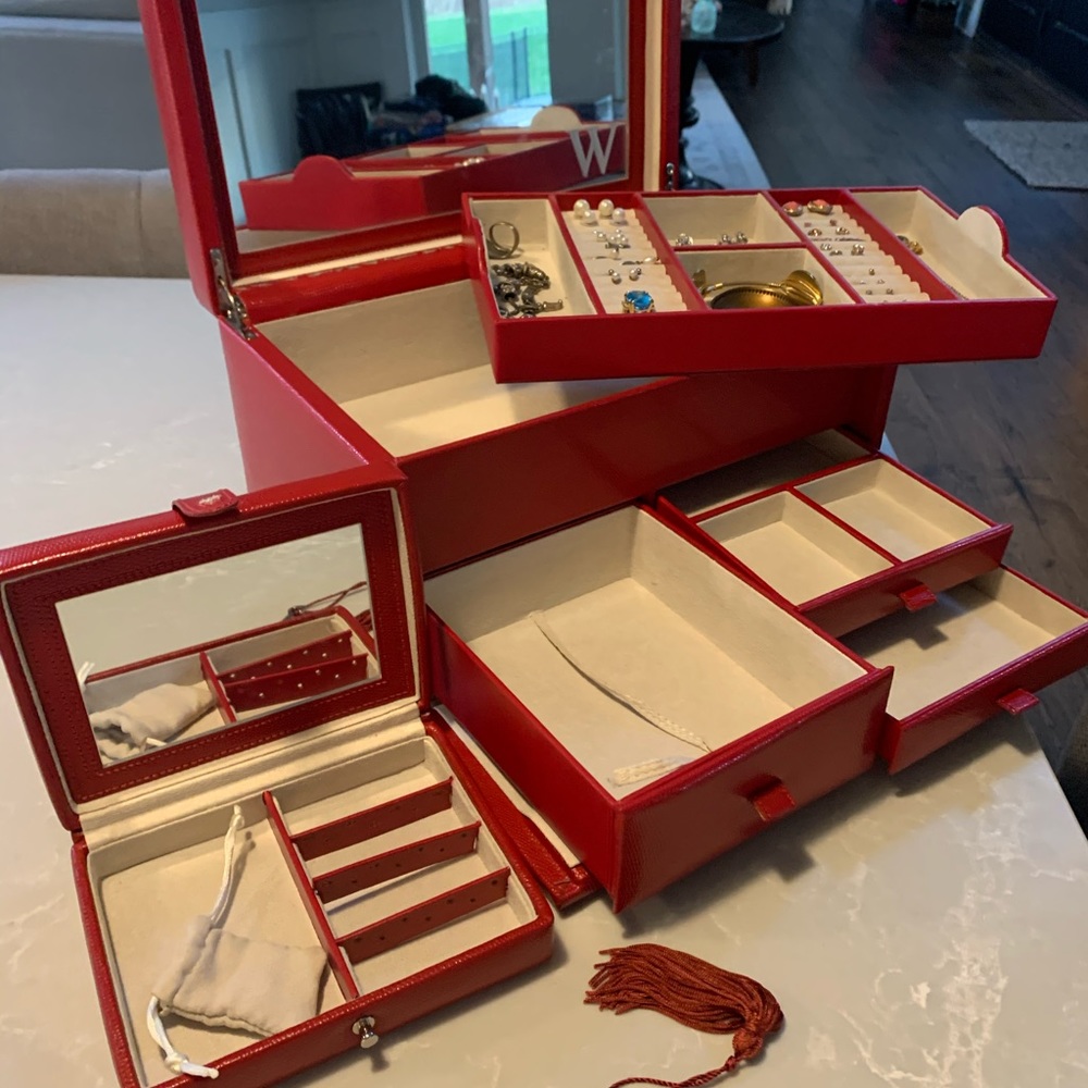 Pottery Barn Jewelry Case